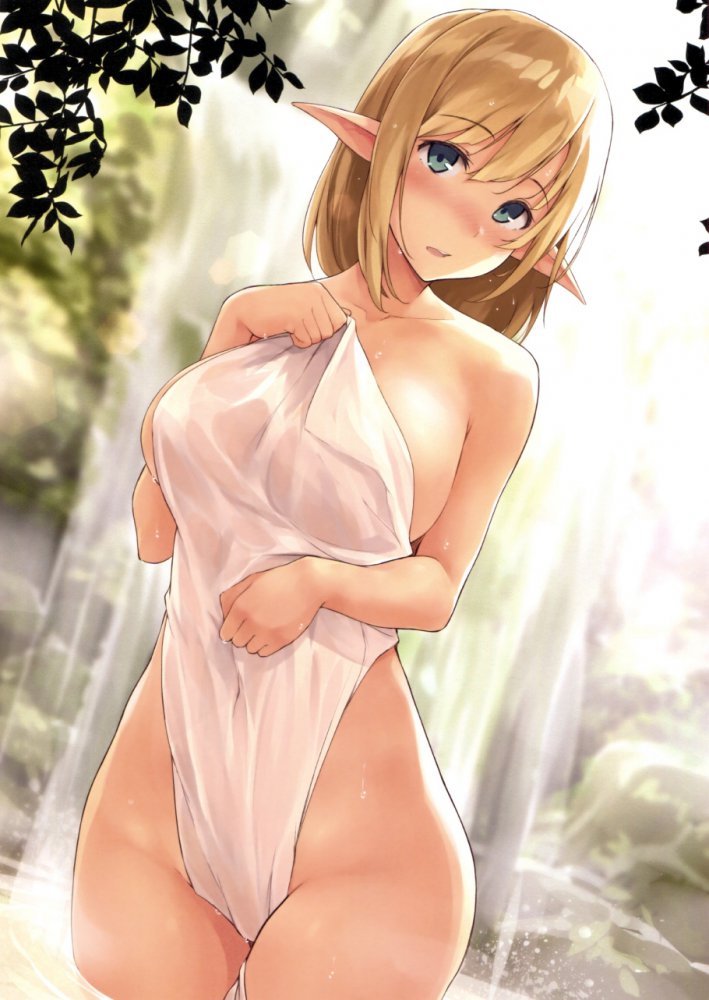 【二次】エルフ耳娘画像